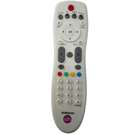 VIDEOCON D2H (EY) REMOTE DTH Remote Compatible with Videocon d2h