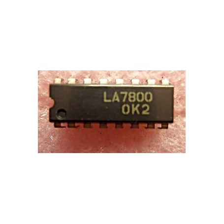 LA7800 Color TV Synchronization, Deflection Circuit