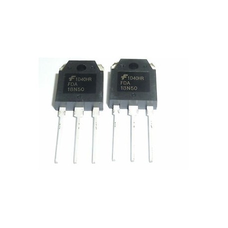 18N50 MOSFET - 650V 18.7A N-Channel Power MOSFET TO-247 Package