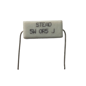 0R5-5W-STEAD Cermet Wire Wound Resistor - 10%