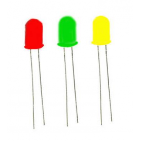 LED - 5mm Basic Yellow Green Red 5mm