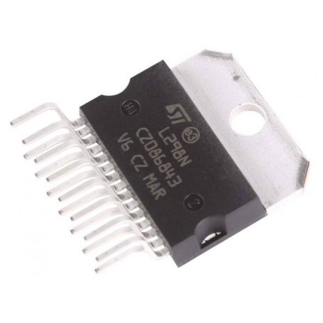 L298N Multiwatt Full-bridge Motor Driver IC