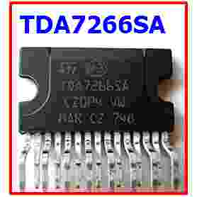 TDA7266SA audio amplifier IC For TV integration