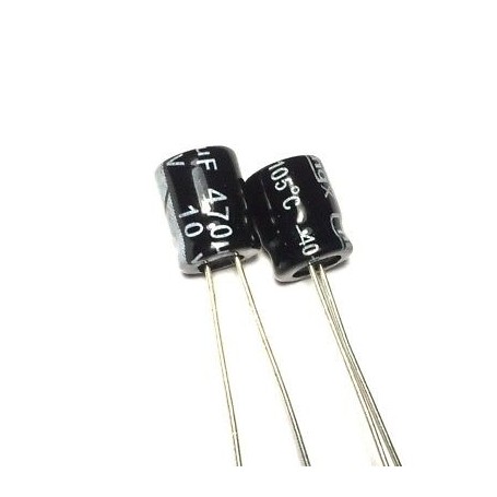 470MFD 10V 16V 25V 35V Electrolytic Capacitors