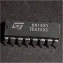 TDA2593 SYNCHRO AND HORIZONTAL DEFLECTIONCONTROL FOR COLOR TV