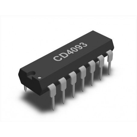 CD4093 CMOS QUAD 2-INPUT NAND SCHMITT TIGEERS